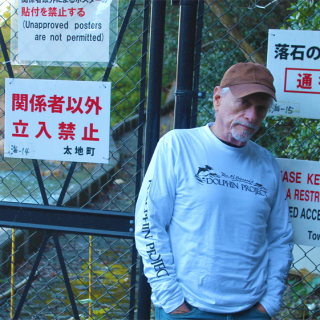 Ric O'Barry in Taiji, Japan