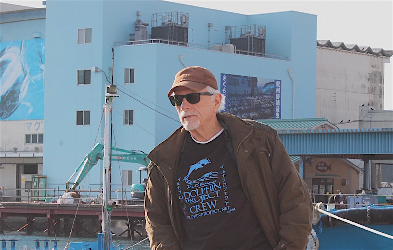 Ric O'Barry in Japan