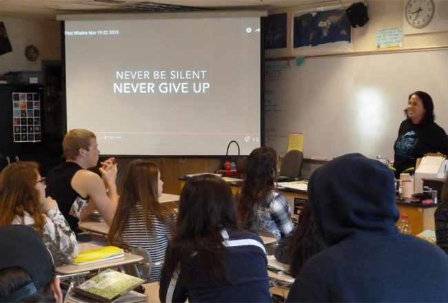 Never Be Silent, Never Give Up, Taji, Japan, The Cove, Cove Monitors, Dolphin Hunting, Kids, Education, SeaWorld, Don't Buy A Ticket