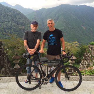 Ollie Blackmore and Ric O'Barry, Japan