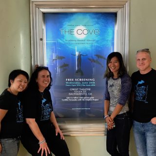 Team Dolphin Project attends ‘The Cove’ screening in Sacramento