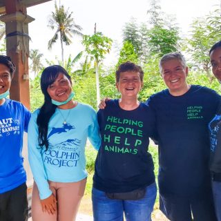 Our team working with Bali Pet Crusaders to help sterilize domestic animals, Bali Indonesia