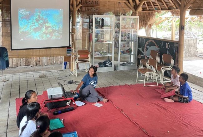Education at the Umah Lumba Center, West Bali, Indonesia