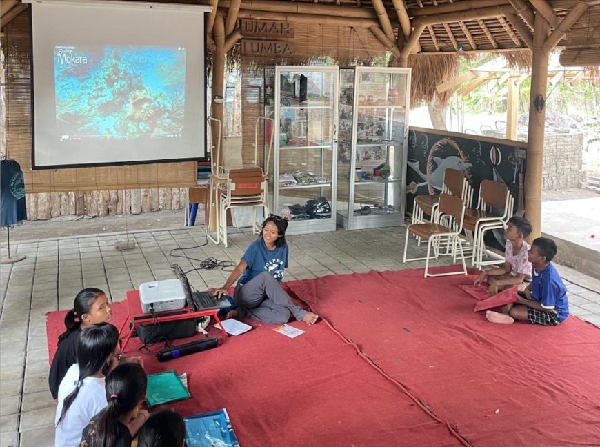 Education at the Umah Lumba Center, West Bali, Indonesia