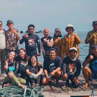 Our Indonesian team was overjoyed when, after months of intensive rehabilitation, Lucky, an endangered green sea turtle was released, Umah Lumba Center, West Bali, Indonesia.